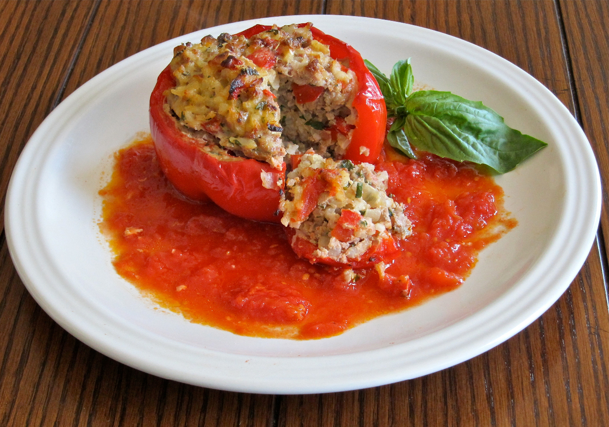 Hot Food- Stuffed Peppers